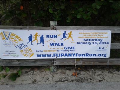 8th Annual FLIPANY Fun Run at  Hollywood - Florida