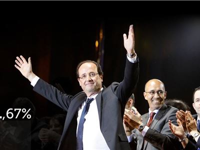 François Hollande, l'«homme normal» devient président