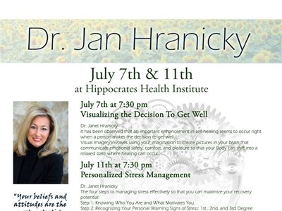 Hippocrates Health Institute Welcomes Guest Lecturer Janet Hranicky, Ph.D. 