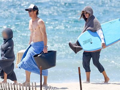 Julia Roberts likes holidays in Malibu with her Family