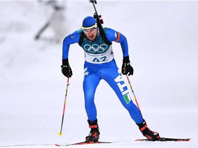 Olimpiadi di PyeongChang 2018 -  Dominik Windisch, medaglia di bronzo per l’Italia nella 10 km sprint di Biathlon 
