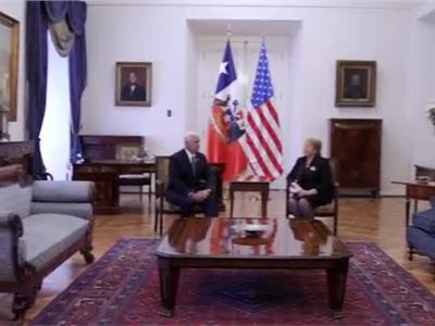 Vice President Pence in Chile