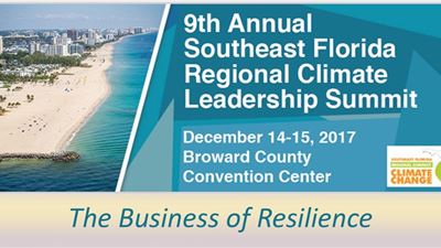 9th Annual Southeast Florida Regional Climate Leadership Summit December 14-15, 2017