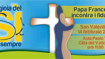 A San Valentino, con Papa Francesco!  