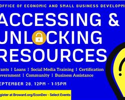 Accessing and Unlocking Resources in Broward County. Florida