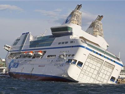 Accident dans le port de Marseille au ferry "Napoléon Bonaparte"