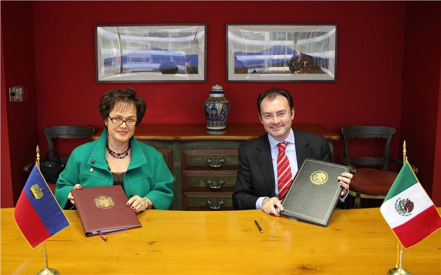  Acuerdo entre el Gobierno del Principado de Liechtenstein y el Gobierno de los Estados Unidos Mexicanos para el Intercambio de Información en Materia Tributaria