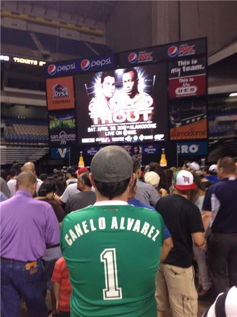 ALVAREZ Y TROUT CONFIAN EN LA VICTORIA  + Los campeones WBC y WBA estuvieron cara a cara