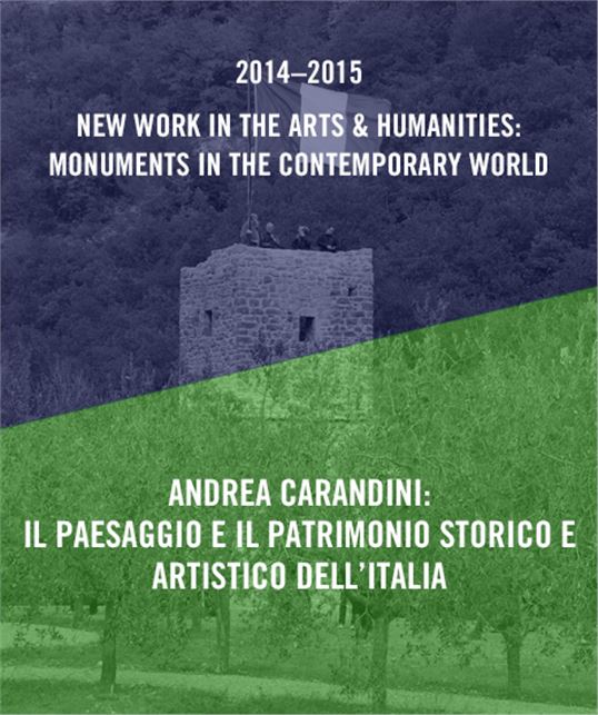 Andrea Carandini - Il paesaggio e il patrimonio storico e artistico dell'Italia. La visione del FAI per i prossimi dieci anni