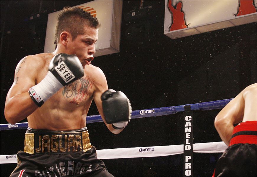 ANDRES GUTIERREZ VA POR LA CABEZA DEL TERCER PUGIL SUDAMERICANO