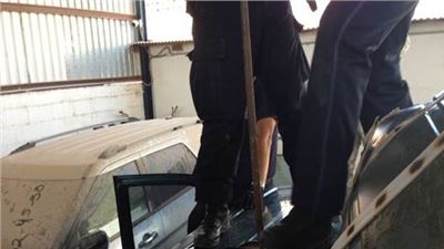 ASEGURA POLICÍA FEDERAL 43 PAQUETES CON DROGA QUE ERAN TRANSPORTADOS EN EL TOLDO DE UNA CAMIONETA