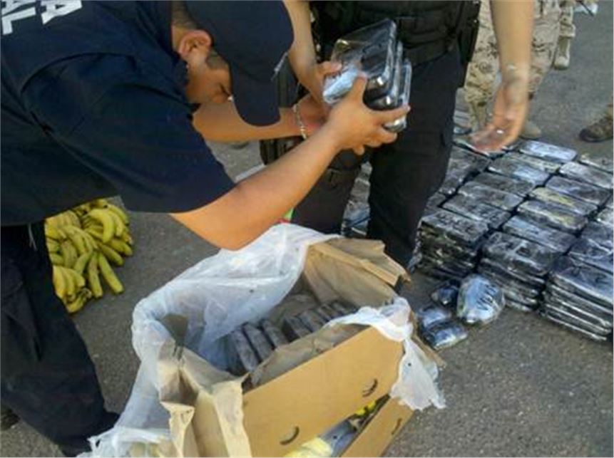 ASEGURA POLICÍA FEDERAL EN SONORA CERCA DE 300 KILOS DE DROGA OCULTA EN UN TRACTOCAMIÓN QUE TRANSPORTABA FRUTA