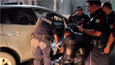 ASEGURA POLICÍA FEDERAL MÁS DE 25 KILOS DE DROGA SINTÉTICA EN COAHUILA