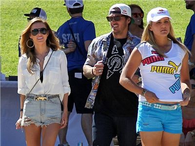 Audrina Patridge and Corey Bohan