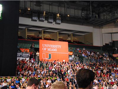 BankUnited Center - University of Miami - Coral Gables - Florida