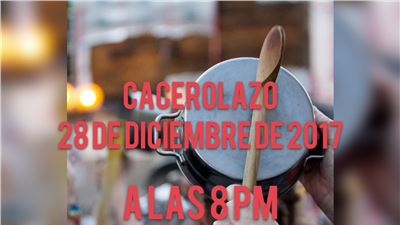 CACEROLAZO contra la Dictadura de Nicolas Maduro