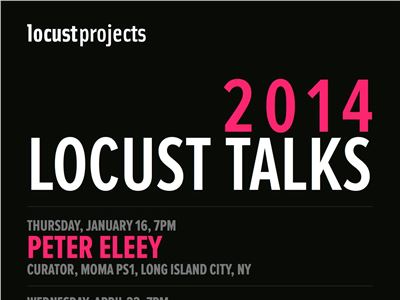 Call to Artists: 2014 Locust Talks Studio Visits 