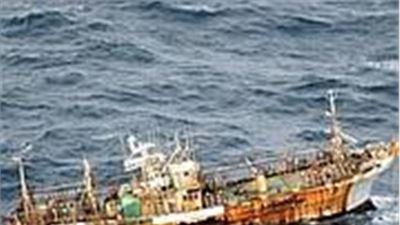 Canada, ghost ship coming tsunami