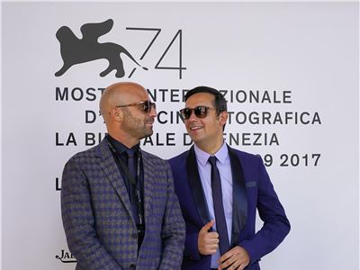 Carlo Fumo alla presentazione ITALIAN MOVIE AWARD 2017