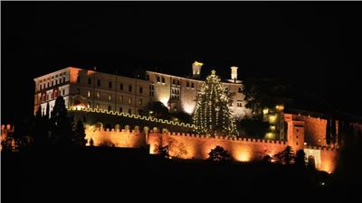 CastelBrando, in Veneto un Albero di Natale  tra i più alti d’Italia