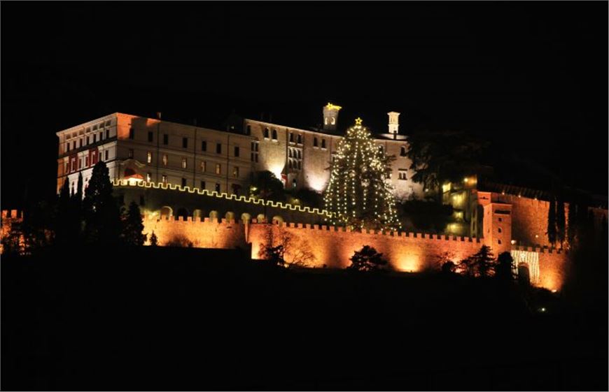 CastelBrando, in Veneto un Albero di Natale  tra i più alti d’Italia