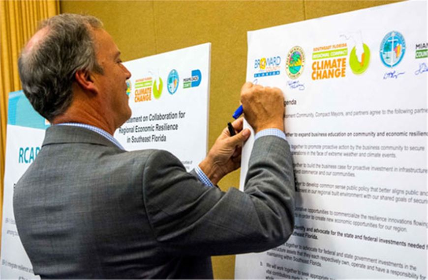 Climate Compact and the “Business of Resilience” of  Southeast Florida 