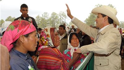 COMUNICADO: RESTAURAR UN MILLÓN DE HECTÁREAS DE ZONAS BOSCOSAS Y FORESTALES, META SEXENAL: PEÑA NIETO