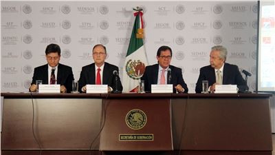 Conferencia de Prensa ofrecida por Roberto Campa Cifrián, 