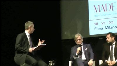 Conferenza Stampa di presentazione di MADE Expo 2015 - Intervento di Roberto Snaidero
