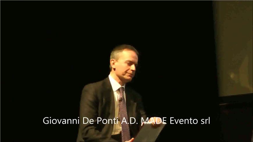 Conferenza Stampa di presentazione di MADE EXPO 2015 - Intervento di Giorgio Squinzi