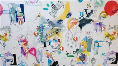 Decorating the palace... Diana's life in wallpaper