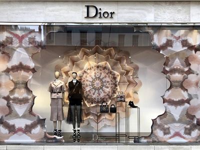 DIOR has launched KaleiDiorscope windows around the world.