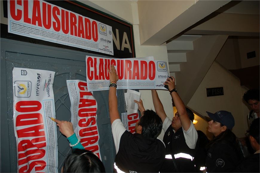 DIVERSIÓN SEGURA APLICA SUS PRIMERAS SANCIONES A 8 ESTABLECIMIENTOS DE PLAZA JUÁREZ