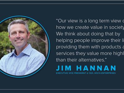 Earlier this week, Jim Hannan, executive vice president and CEO for Koch – Enterprises, spoke to WJRRadio about the role of business in society and Koch’s philosophy.