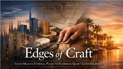 Edges of Craft: From Milan's Eternal Pulse to Florida's Quiet Convergence