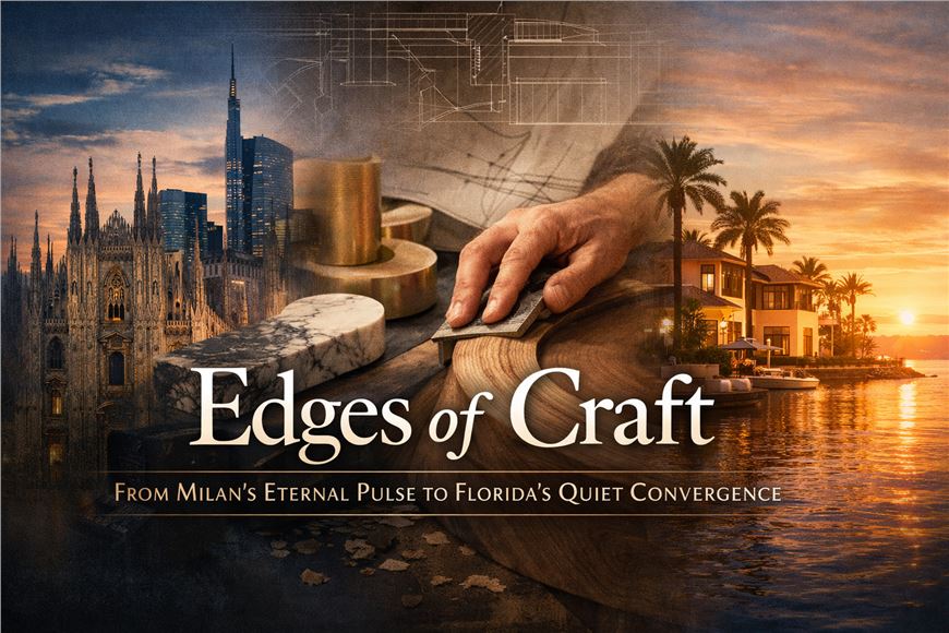 Edges of Craft: From Milan's Eternal Pulse to Florida's Quiet Convergence