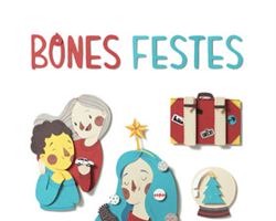 El artista valenciano Jotaká y su cartel de “Bones Festes 2018”   