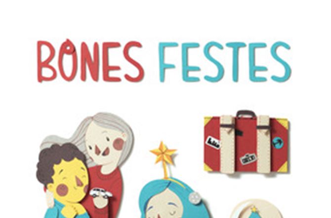 El artista valenciano Jotaká y su cartel de “Bones Festes 2018”   