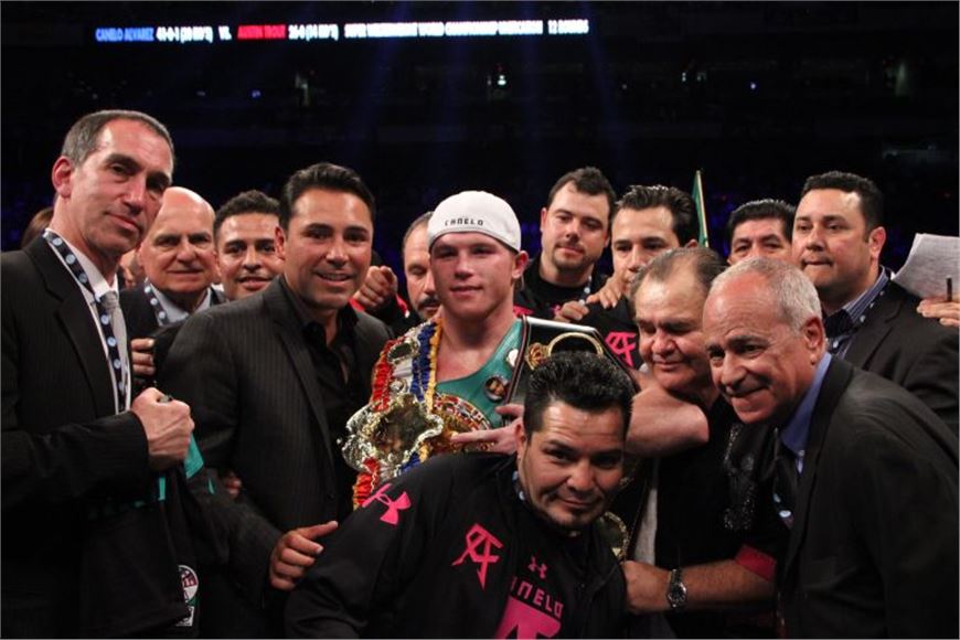 EL "CANELO" TIENE UNA MADUREZ ESPECIAL", AFIRMA DE LA HOYA
