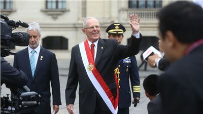 El Presidente de Peru' Pedro Pablo Kuczynski anunció:  Nuevos bosques en los Andes para atraer la lluvia 