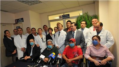 EN SINALOA SON DADOS DE ALTA PACIENTES TRASPLANTADOS DE CORAZÓN, HÍGADO Y RIÑONES