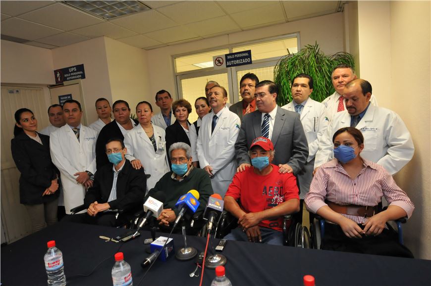 EN SINALOA SON DADOS DE ALTA PACIENTES TRASPLANTADOS DE CORAZÓN, HÍGADO Y RIÑONES