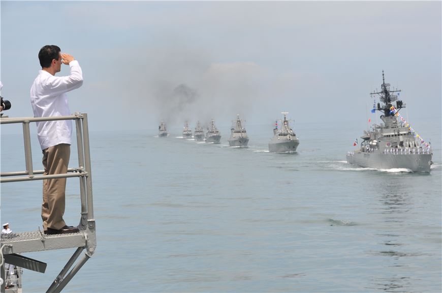 ENCABEZA EL PRESIDENTE DE LA REPÚBLICA LA CONMEMORACIÓN  DEL “DÍA DE LA MARINA” EN CHIAPAS