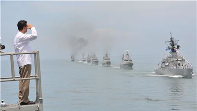 ENCABEZA EL PRESIDENTE DE LA REPÚBLICA LA CONMEMORACIÓN  DEL “DÍA DE LA MARINA” EN CHIAPAS