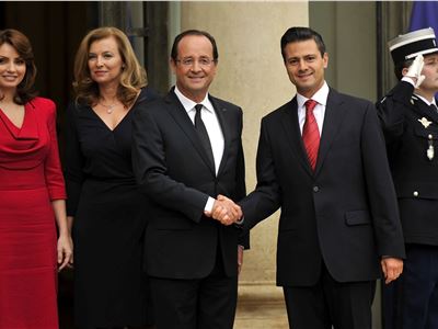 Encuentro de Enrique Peña Nieto con Presidente de Francia, Francoise Hollande