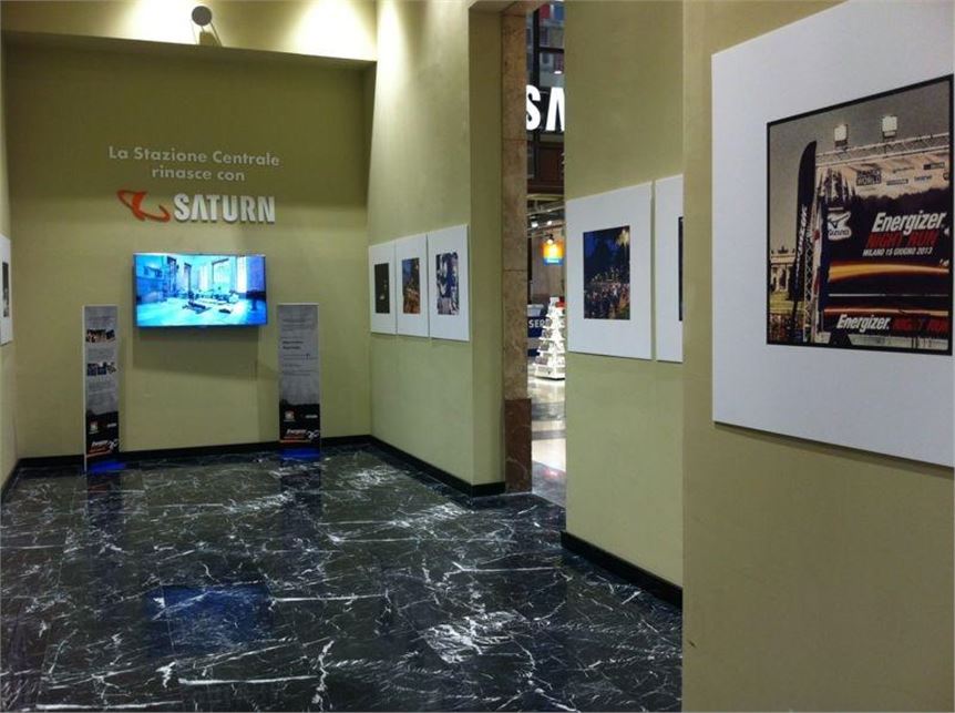 Energizer Nightrun for Unicef in mostra alla Stazione Centrale di Milano 