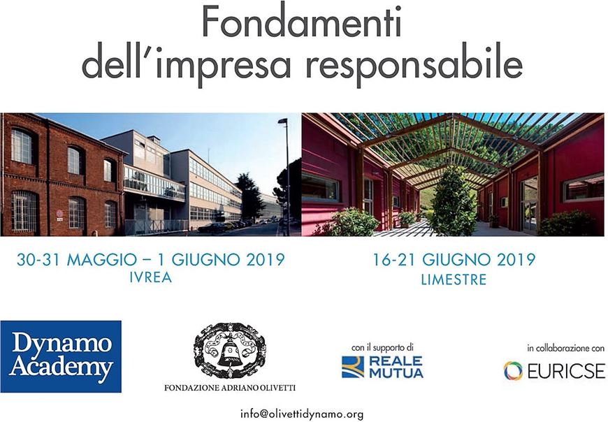 Fondazione Adriano Olivetti. Executive School dedicata ai fondamenti dell’impresa responsabile. 