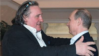 Gérard Depardieu reçu à bras ouverts en Russie