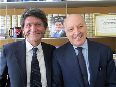 Gianmario Verona e Beppe Marotta all' Università Bocconi.