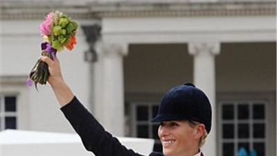 Great Britain won silver today after a thrilling finale to the equestrian team eventing competition